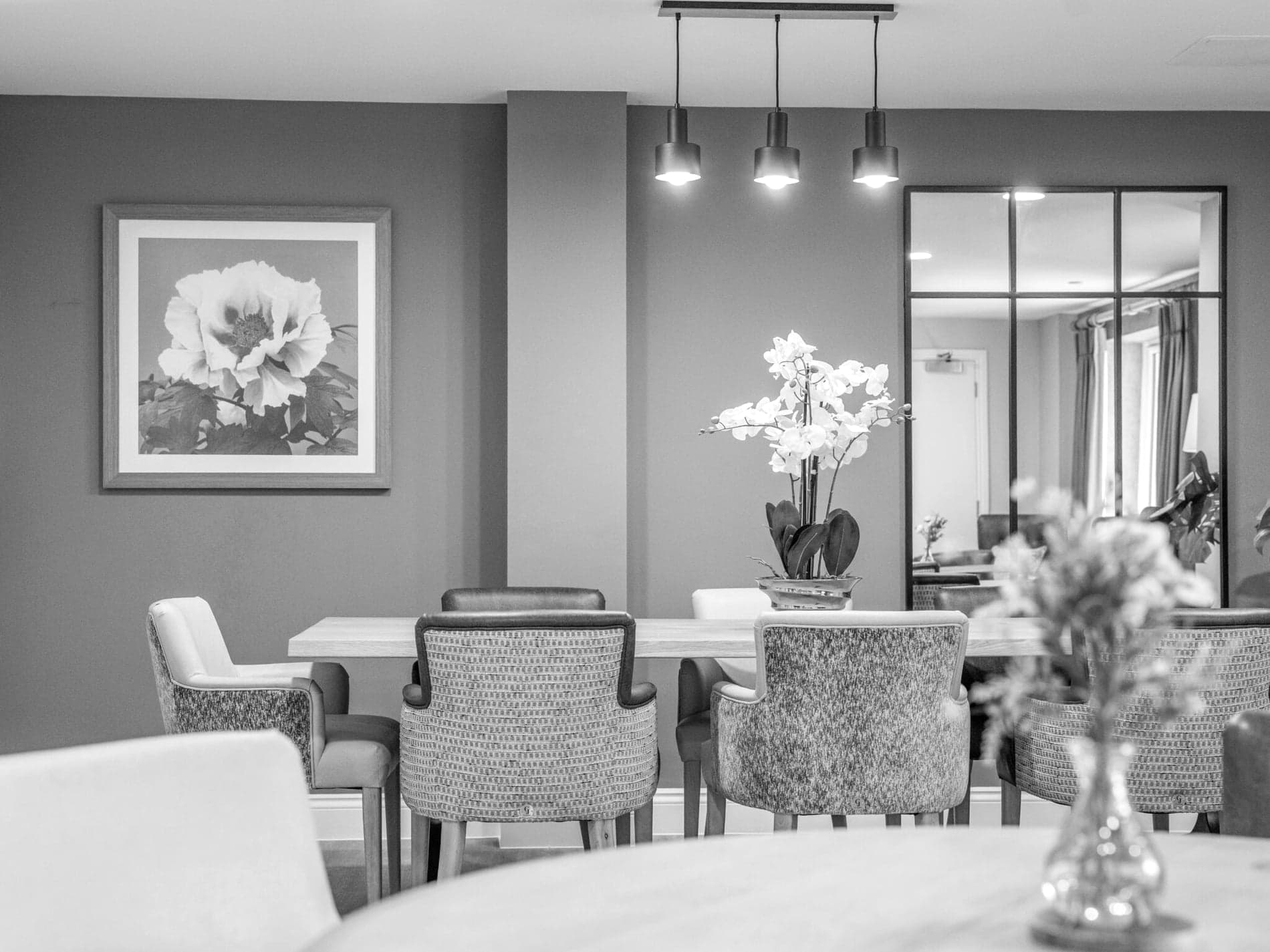 Inside Cedar Lodge, a senior living care scheme in Whitchurch-on-Thames